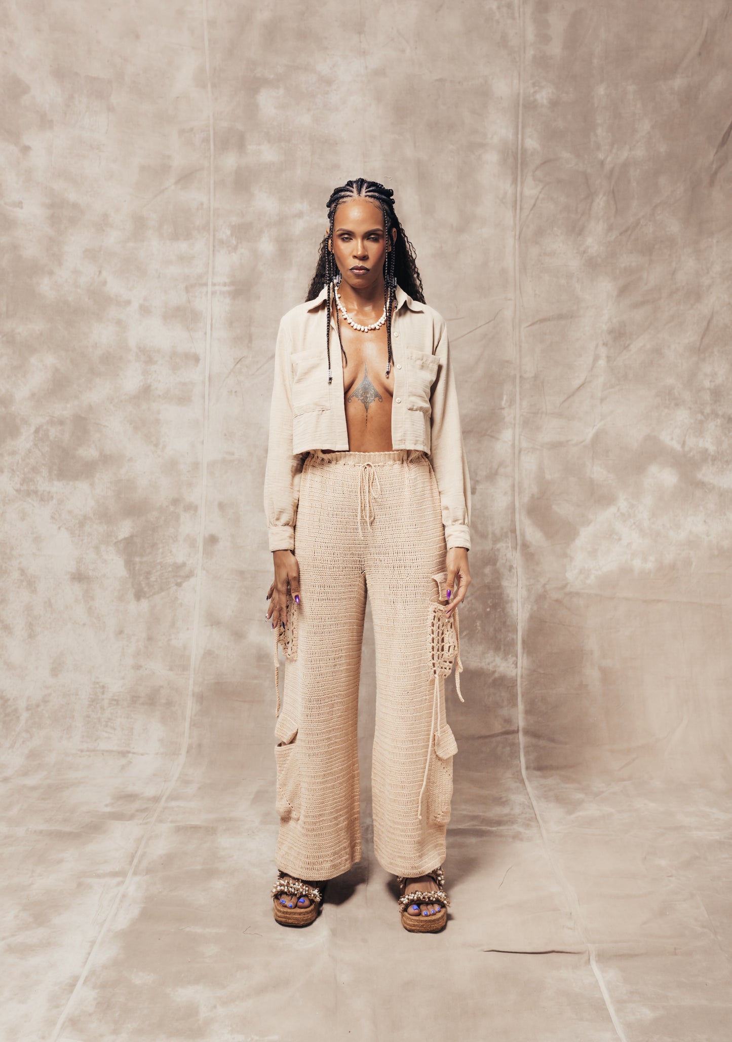 Peso Cargo Cotton Pants