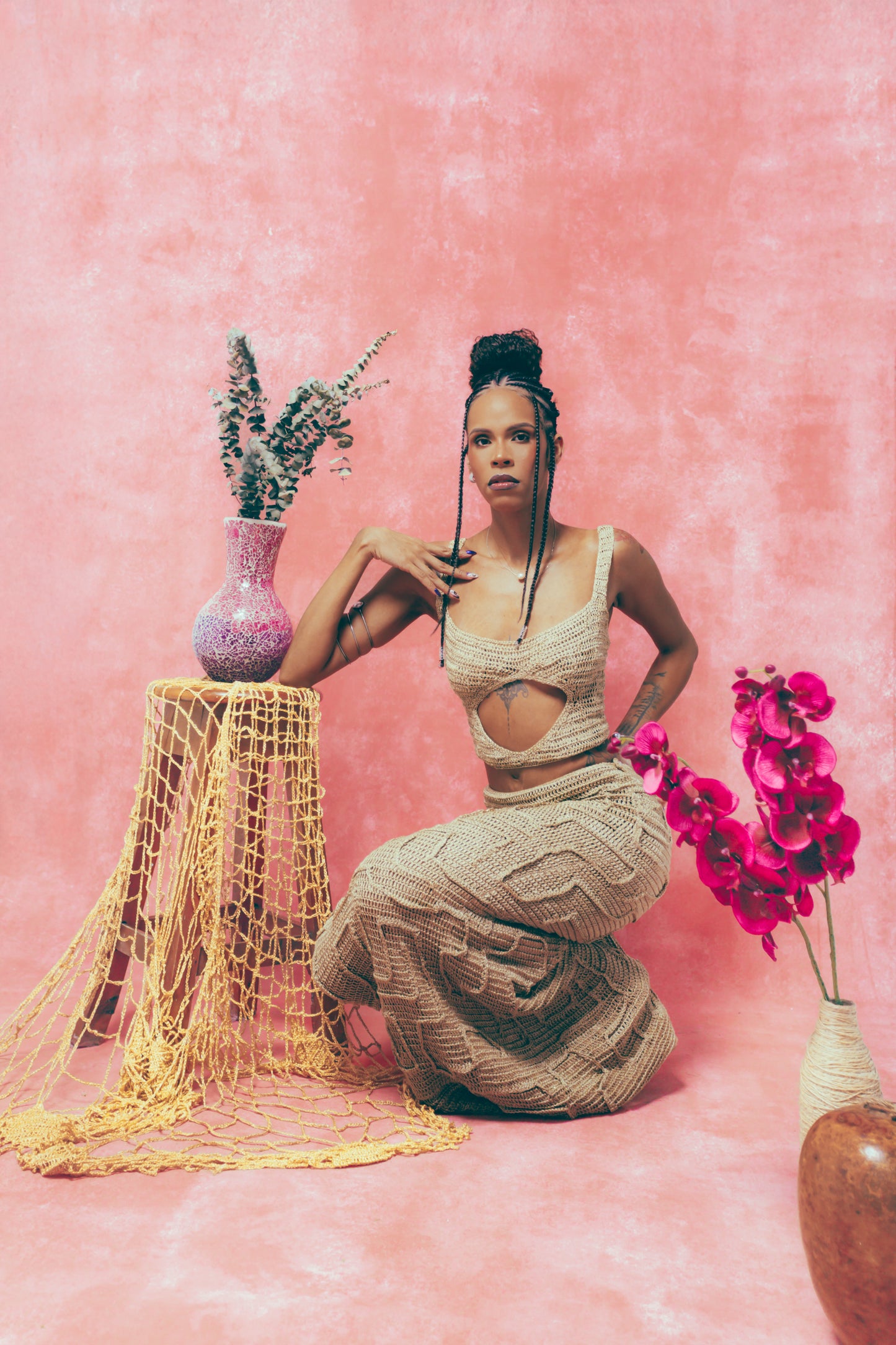 Libertad Crop & Skirt Set